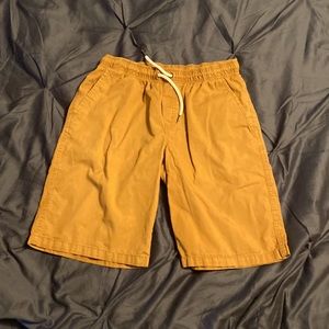 Cotton drawstring shorts